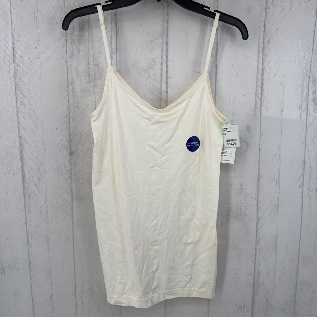 L/XL basic reversible cami