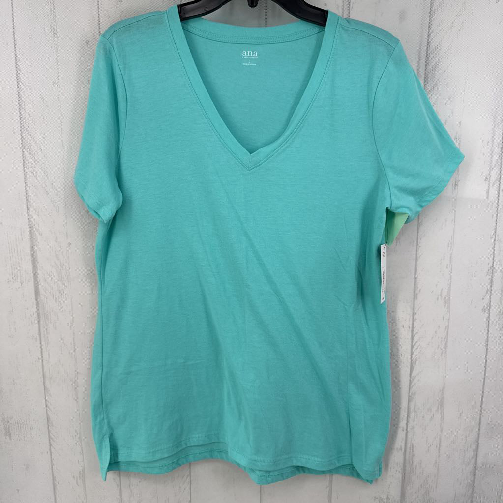 L v-neck s/s tee