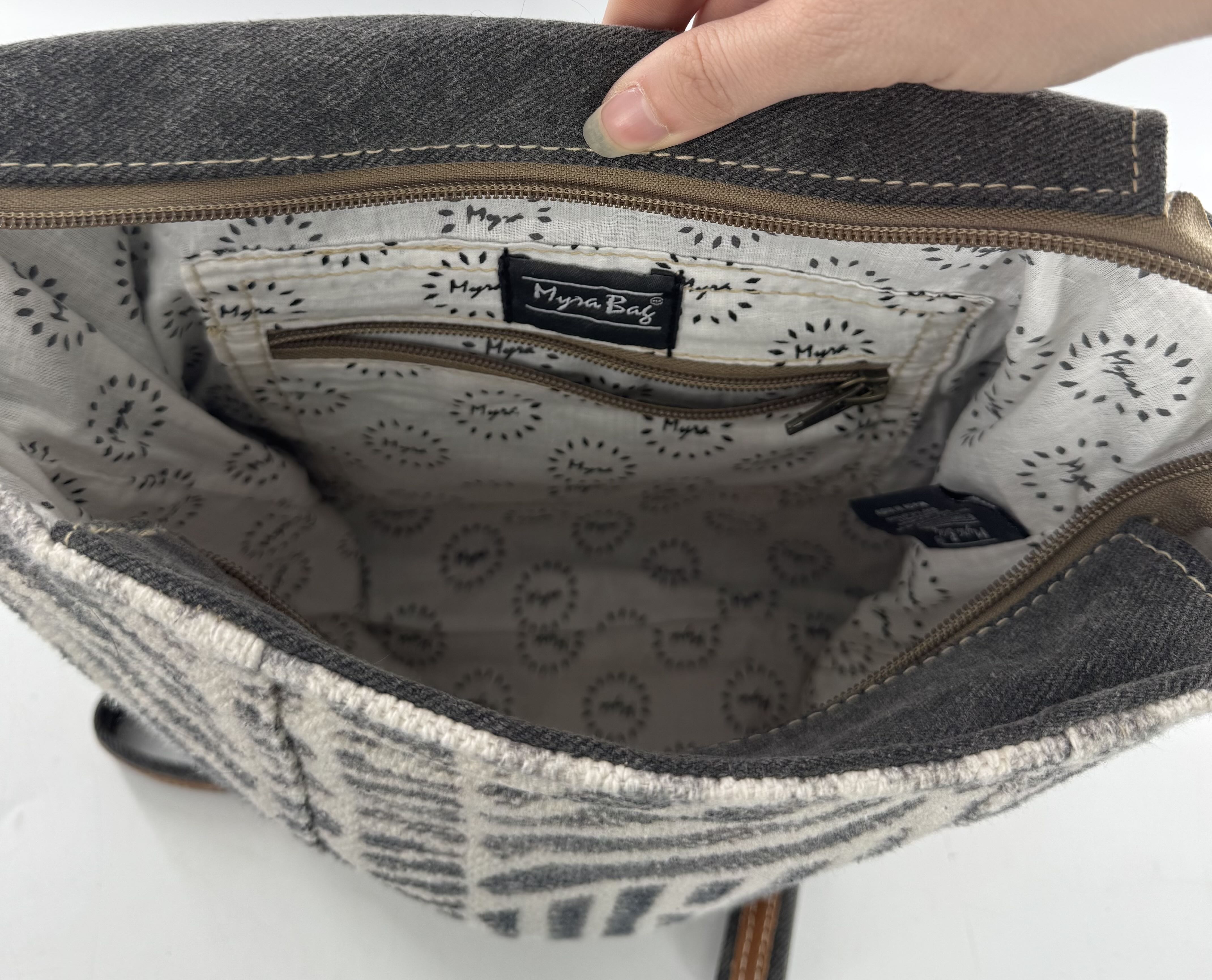 western-inspired tooled backpack