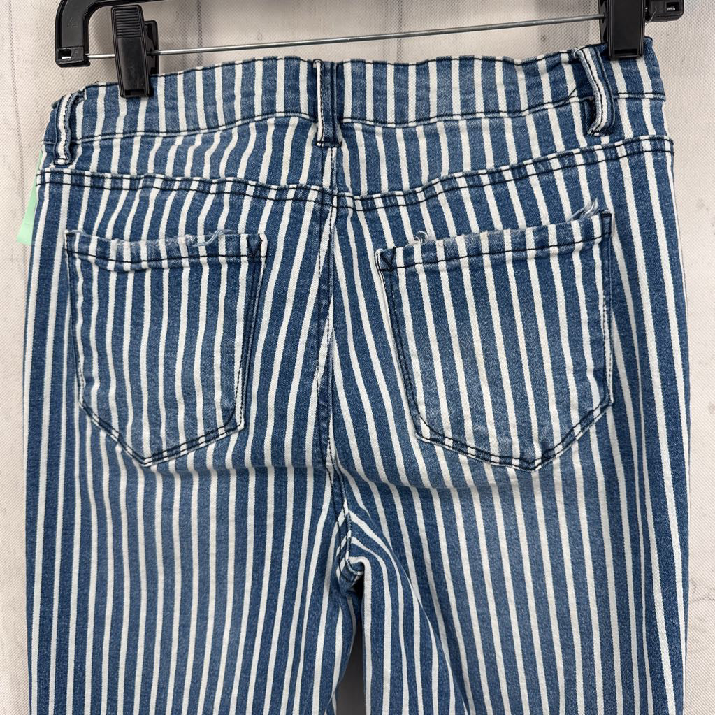 6 hi-rise slim straight jean