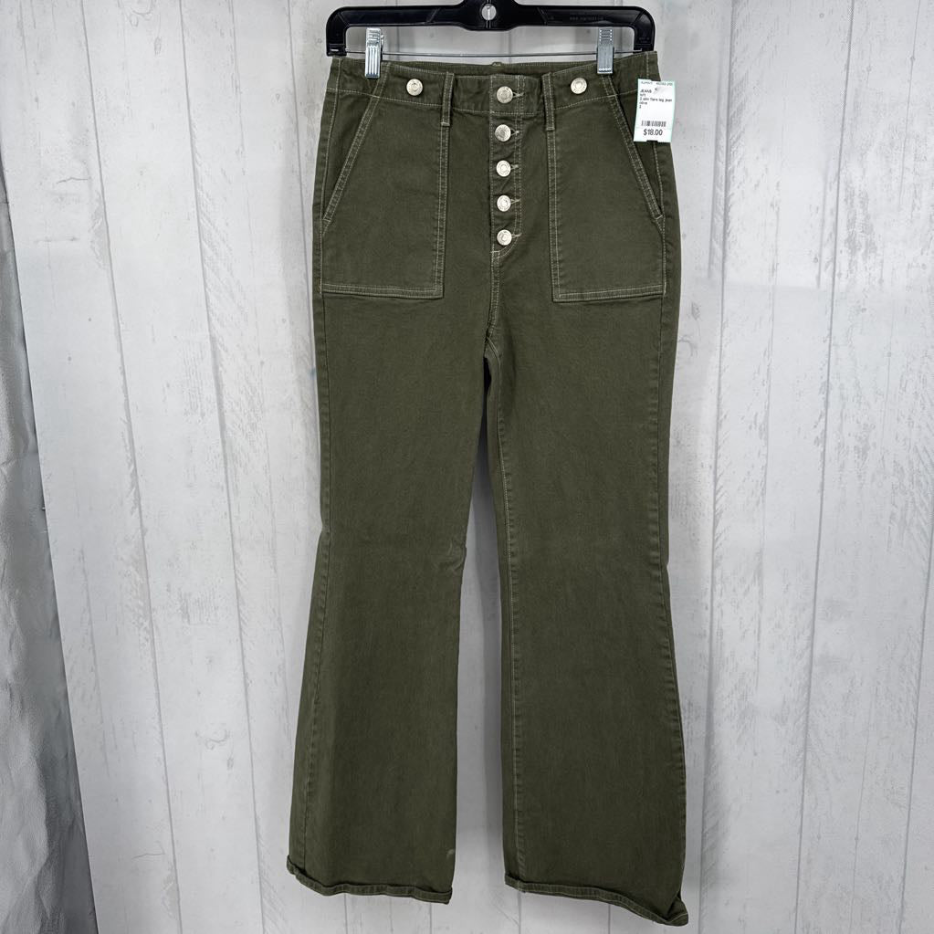 2 slim flare leg jean