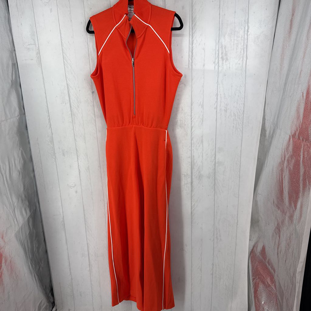 Lp slvls zip front jumpsuit