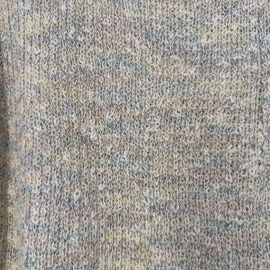 XS crochet back sweater