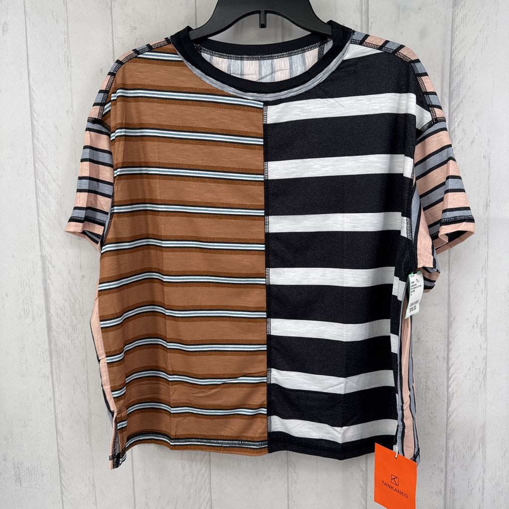M striped s/s tee