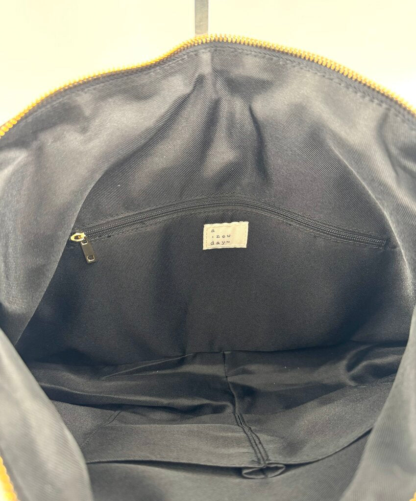 vegan leather shoulder bag