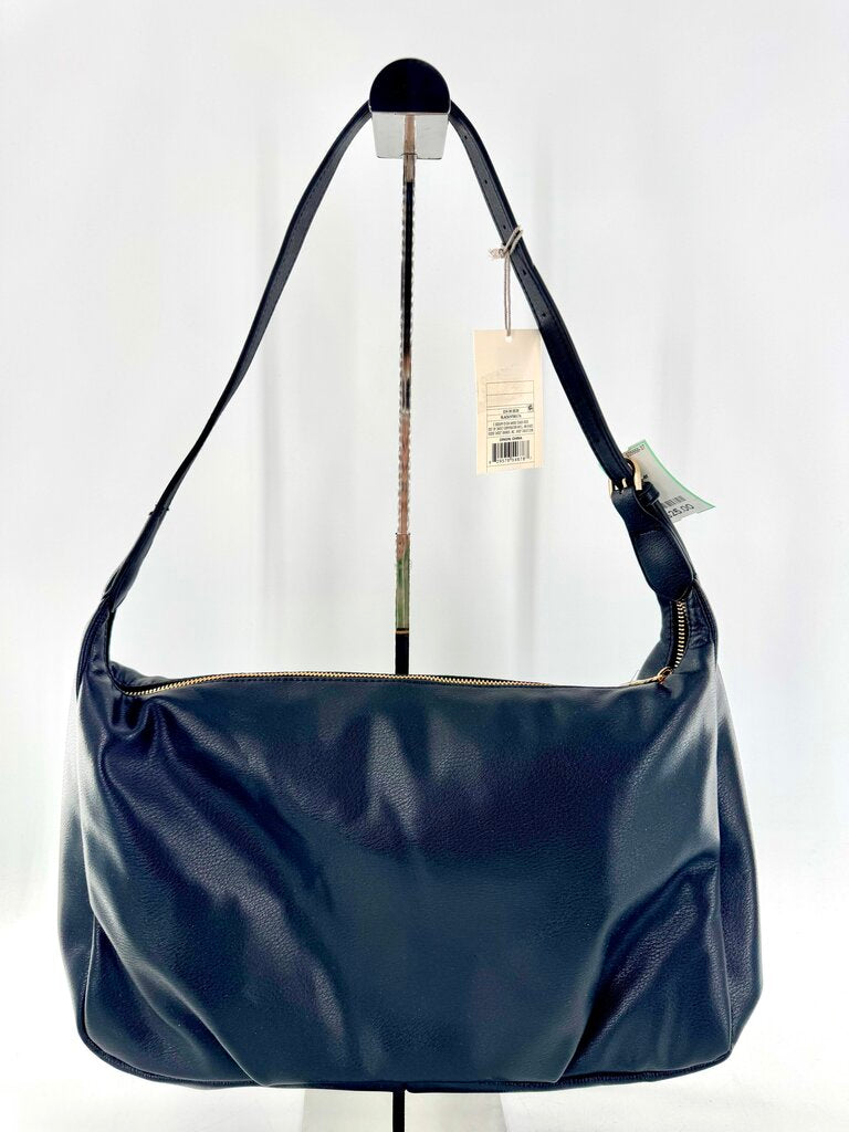 vegan leather shoulder bag
