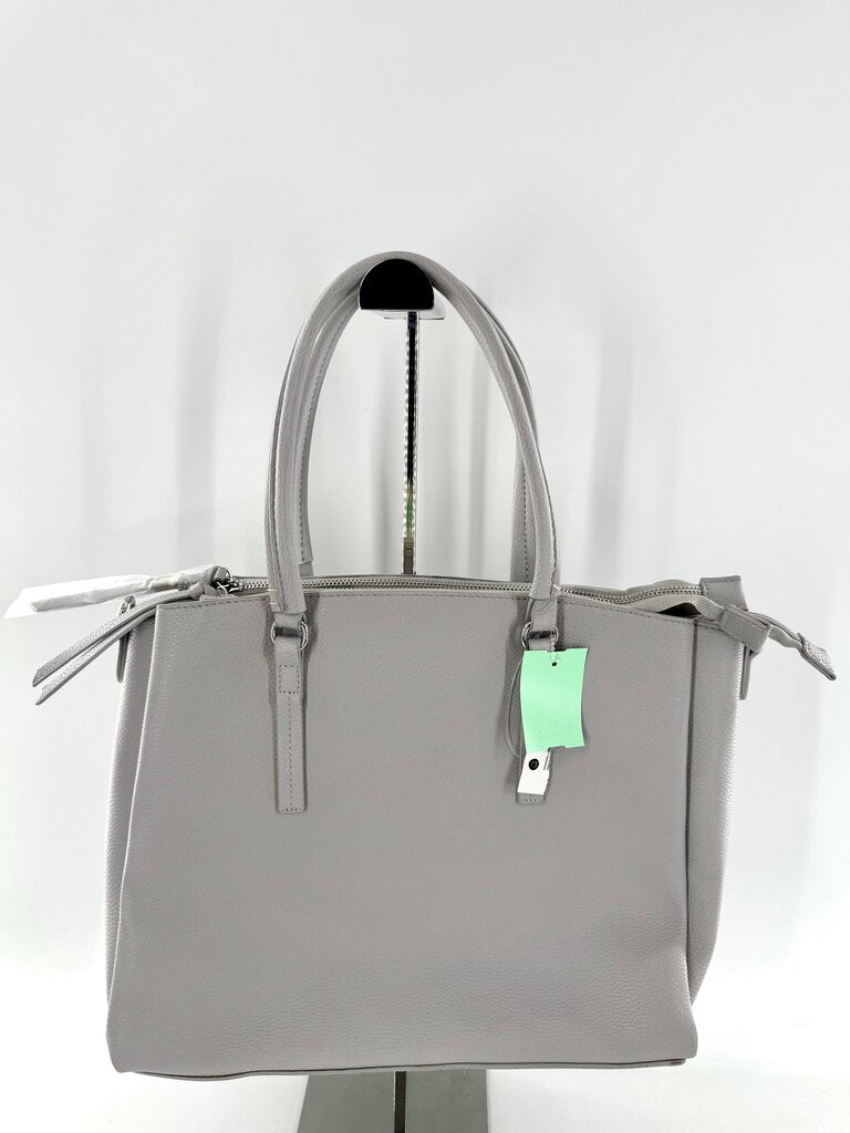 vegan pebbled leather handbag