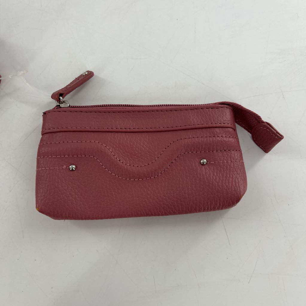leather crossbody w/ pouch