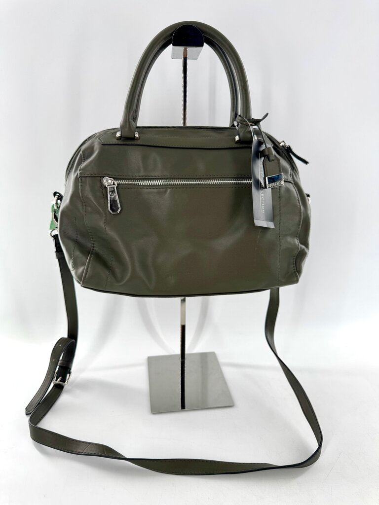 R69 vegan leather handbag