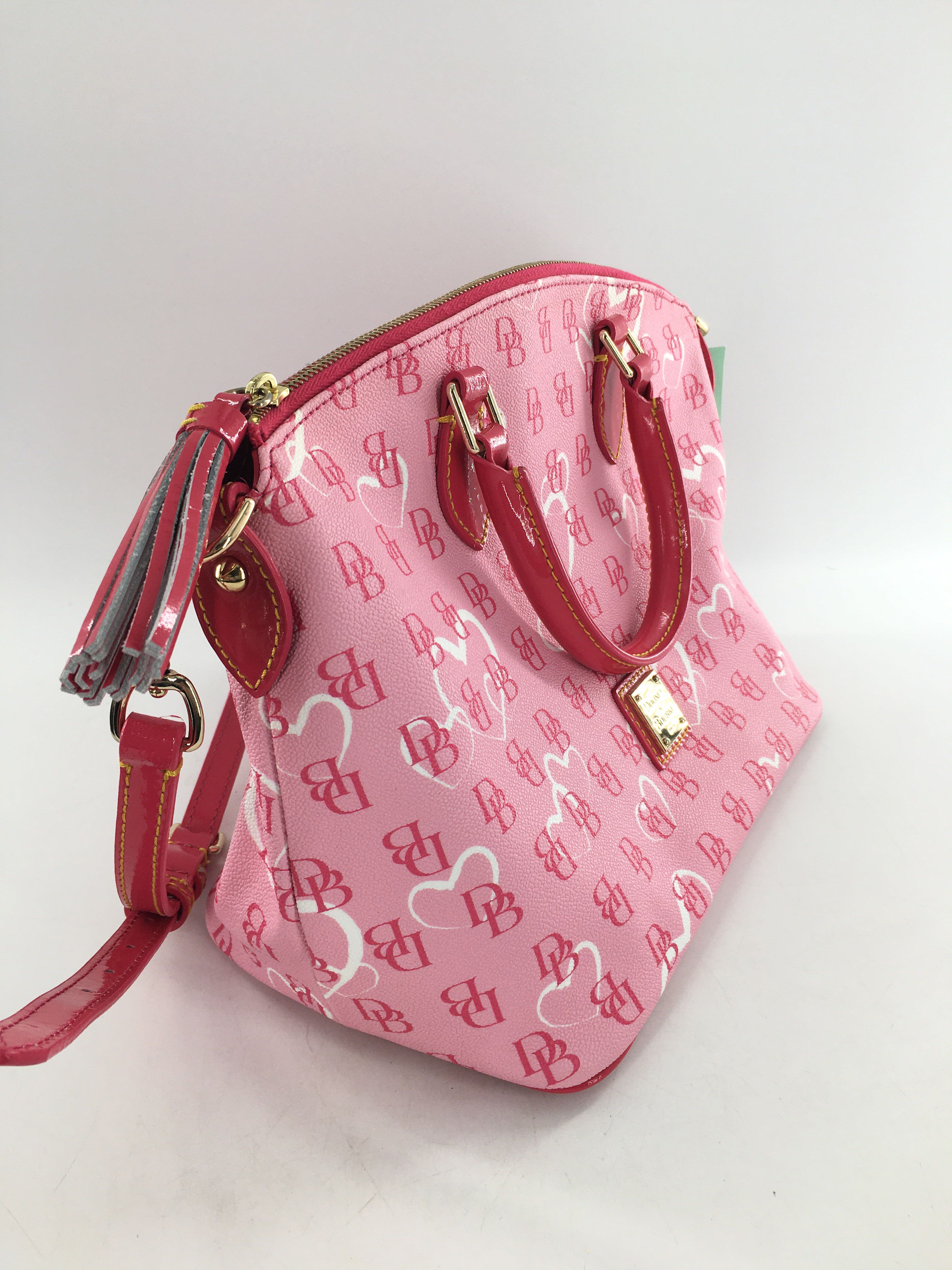 leather heart pattern satchel