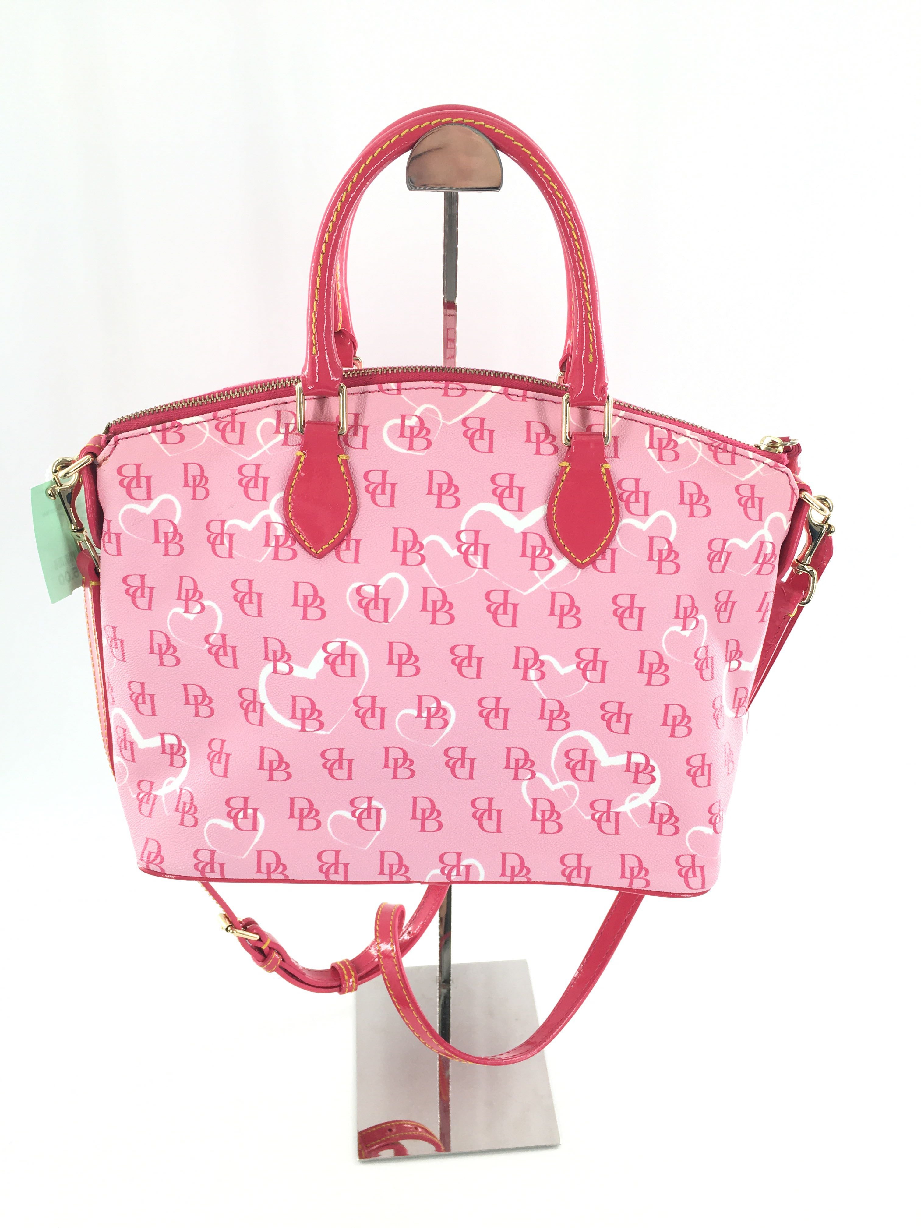 leather heart pattern satchel