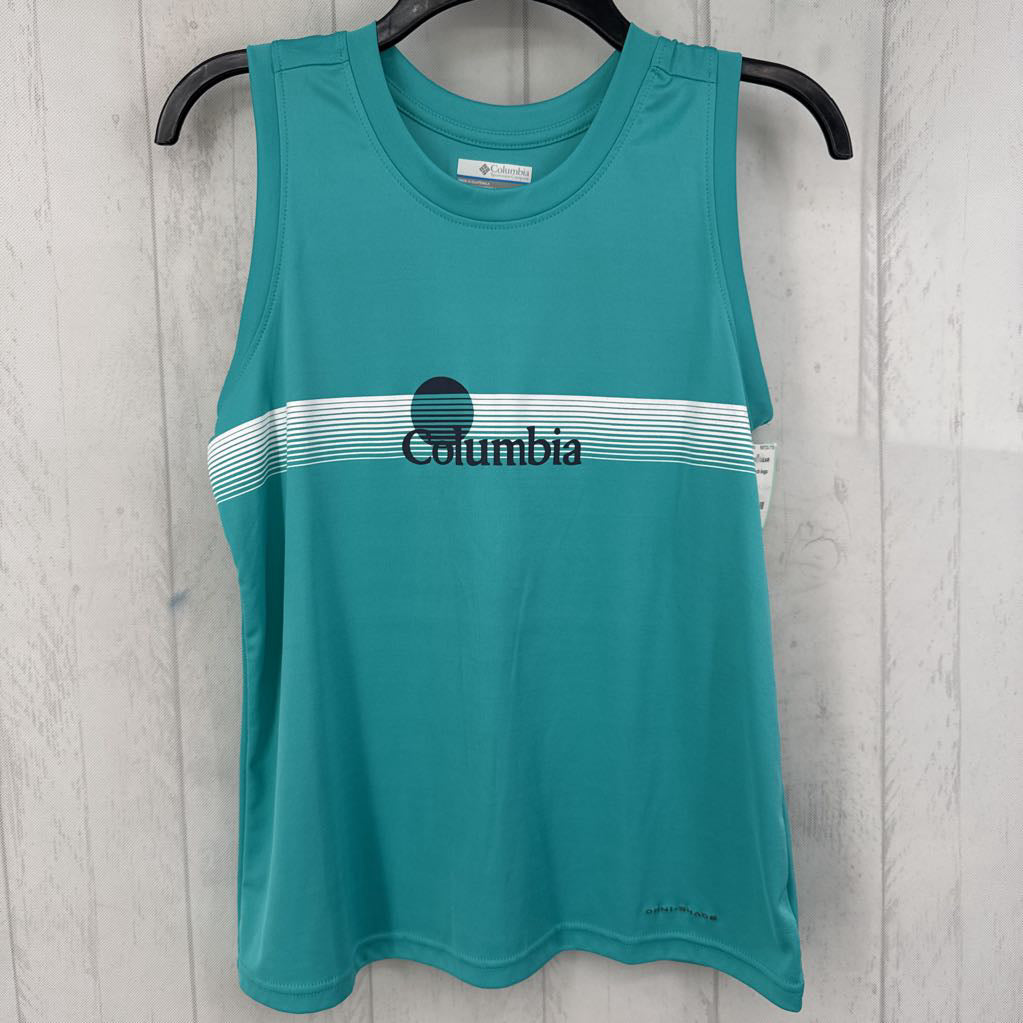 S crewneck logo tank