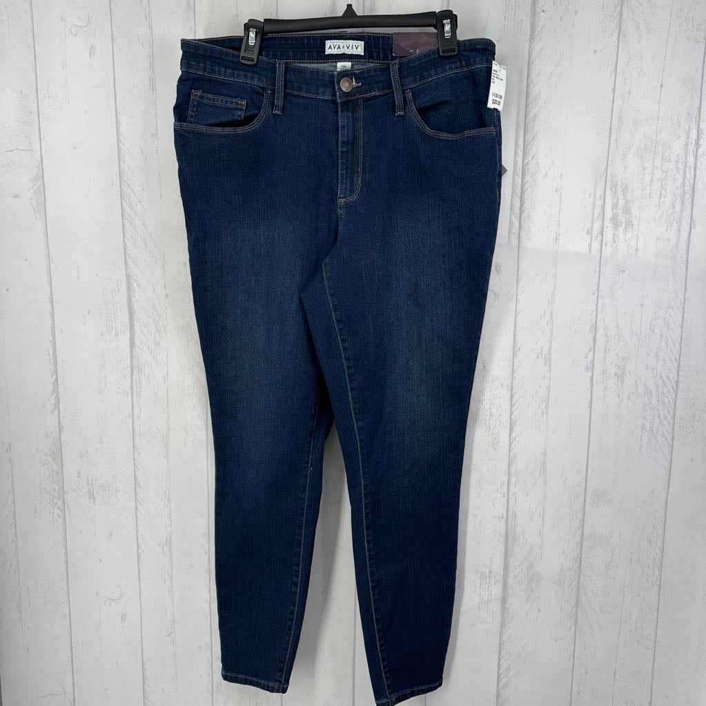 14w skinny jean