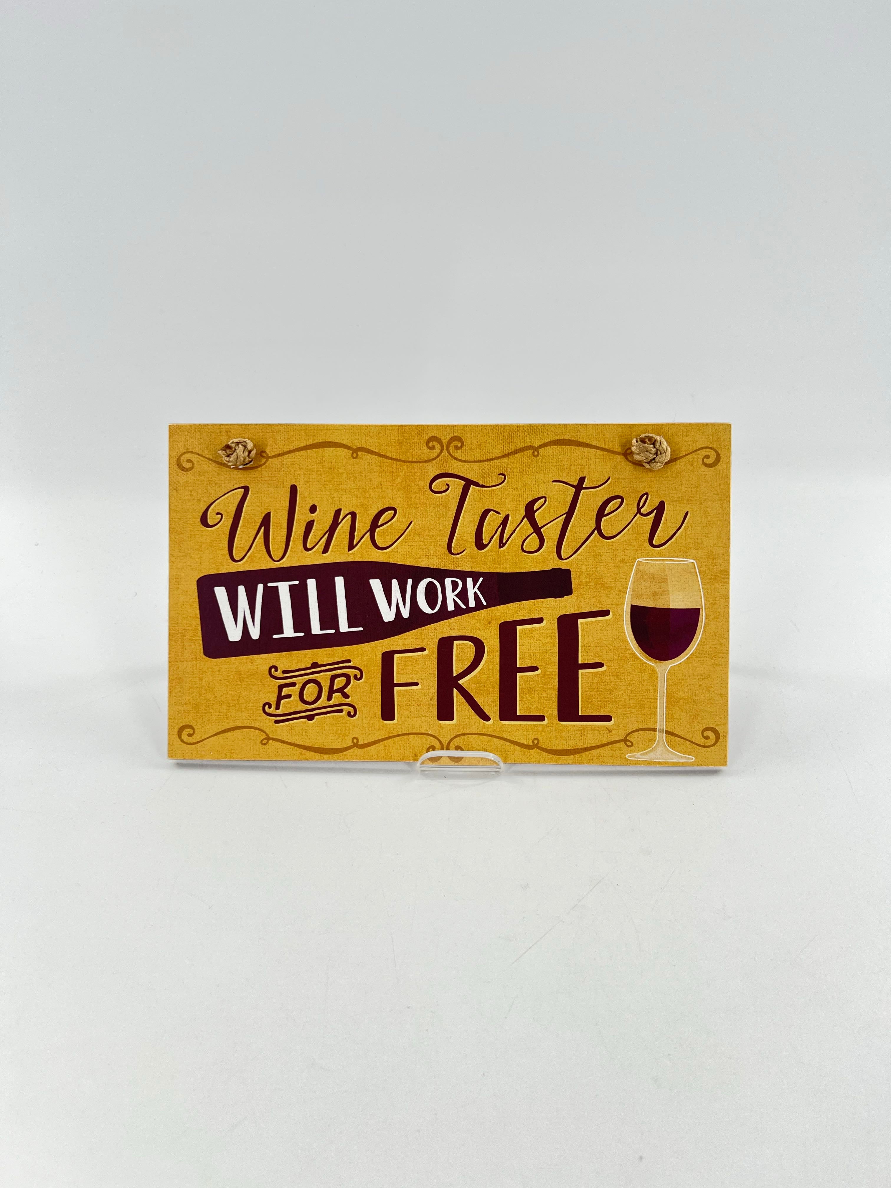 wall plaque-wine
