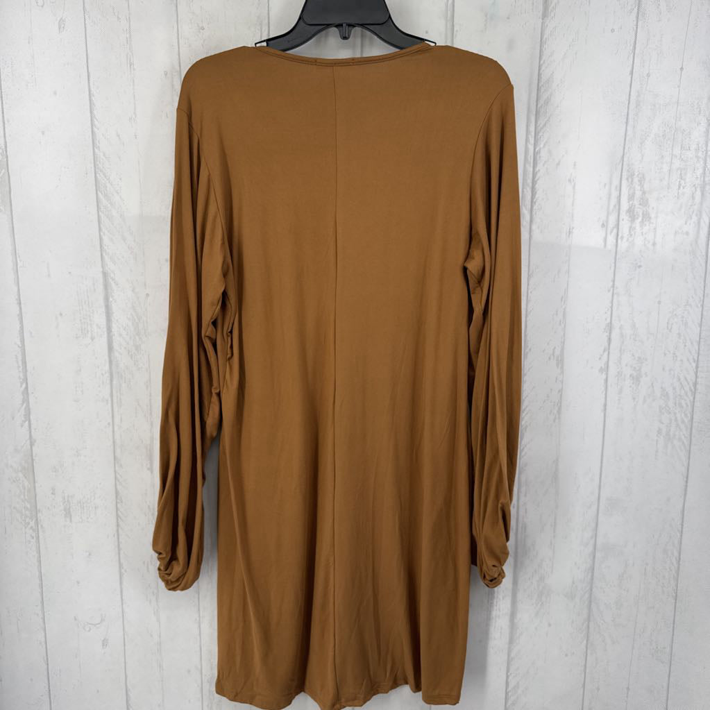 XL v-neck l/s dress