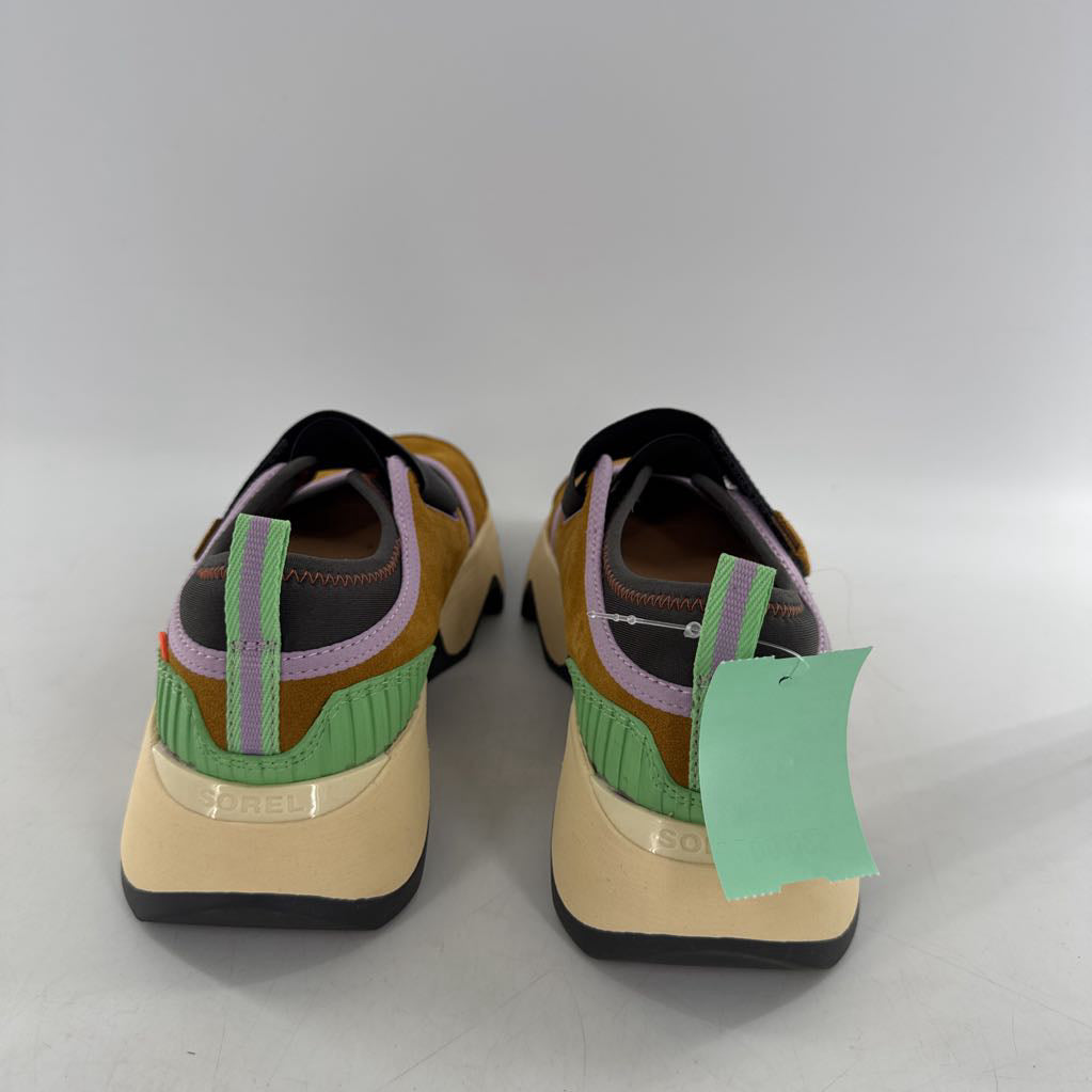 8.5 velcro strap slip on sneakers
