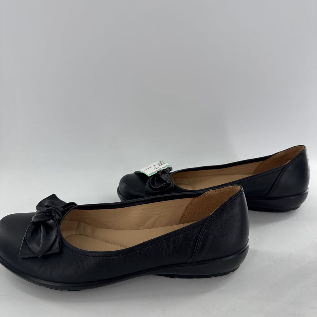 9 bow slip on flats