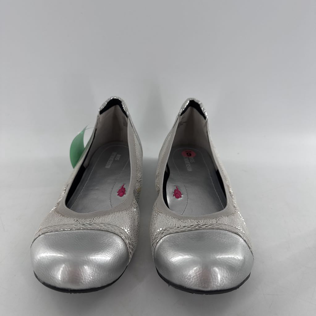 embossed slip on flats