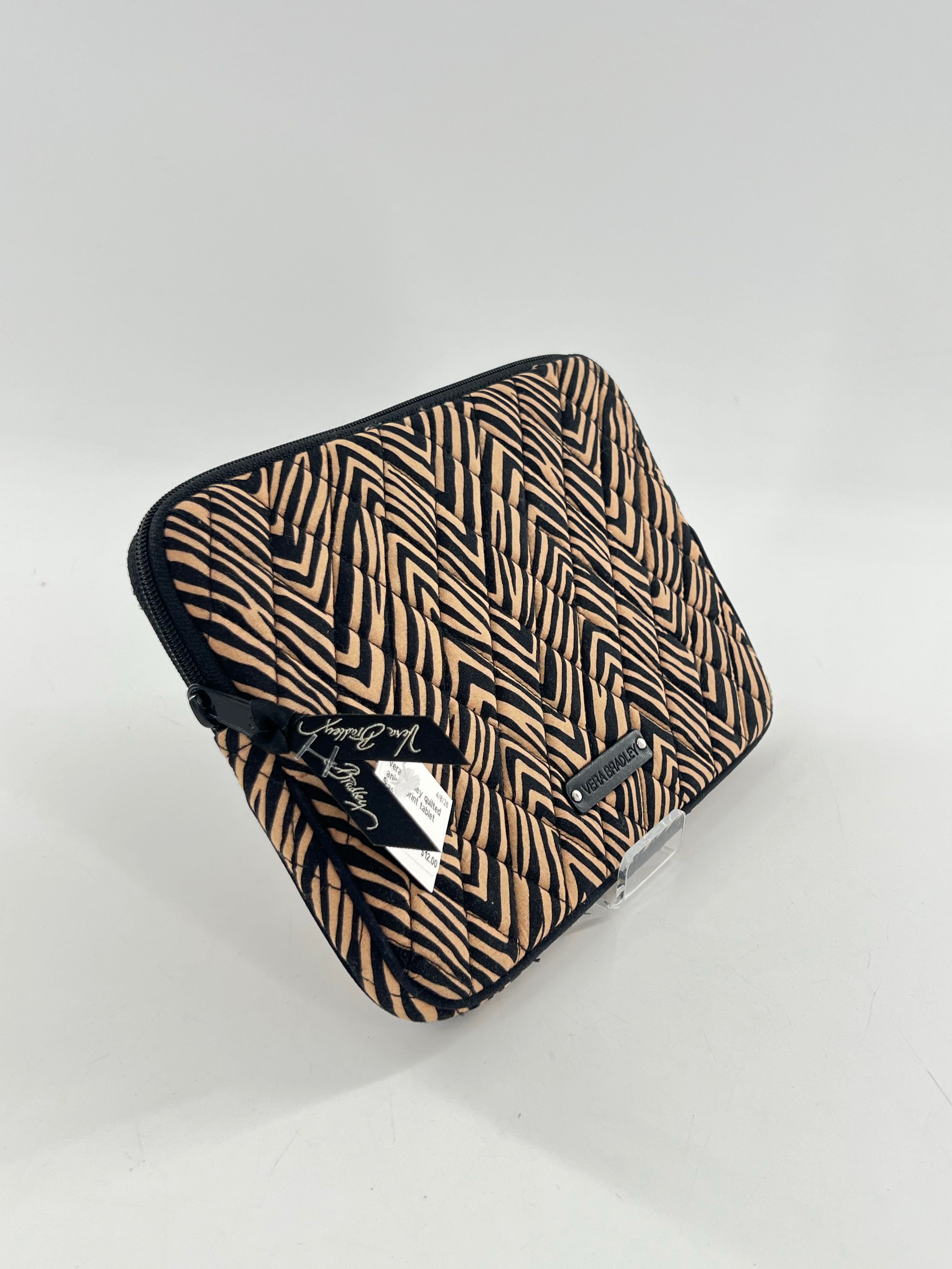vera bradley quilted animal print tablet case