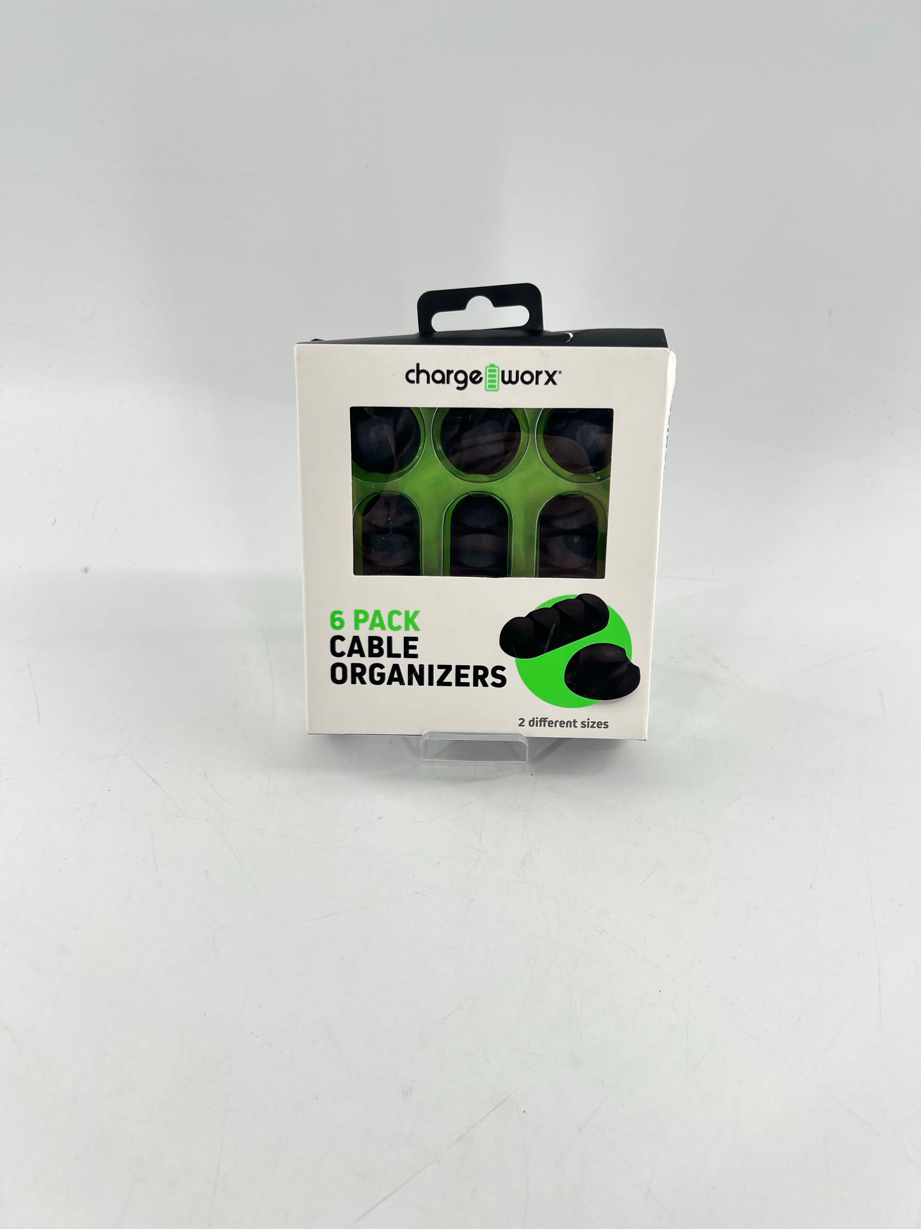 6 pack cable organizers