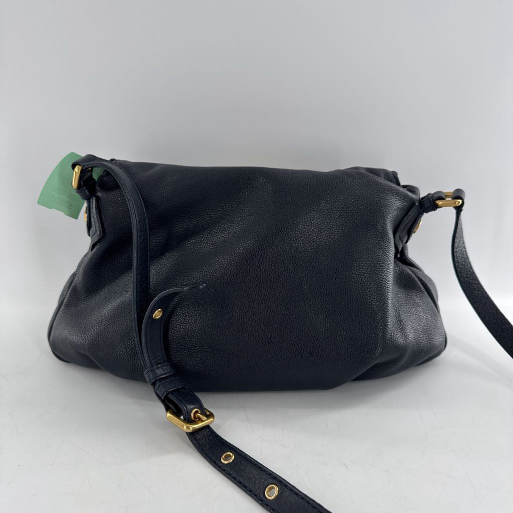 leather foldover crossbody