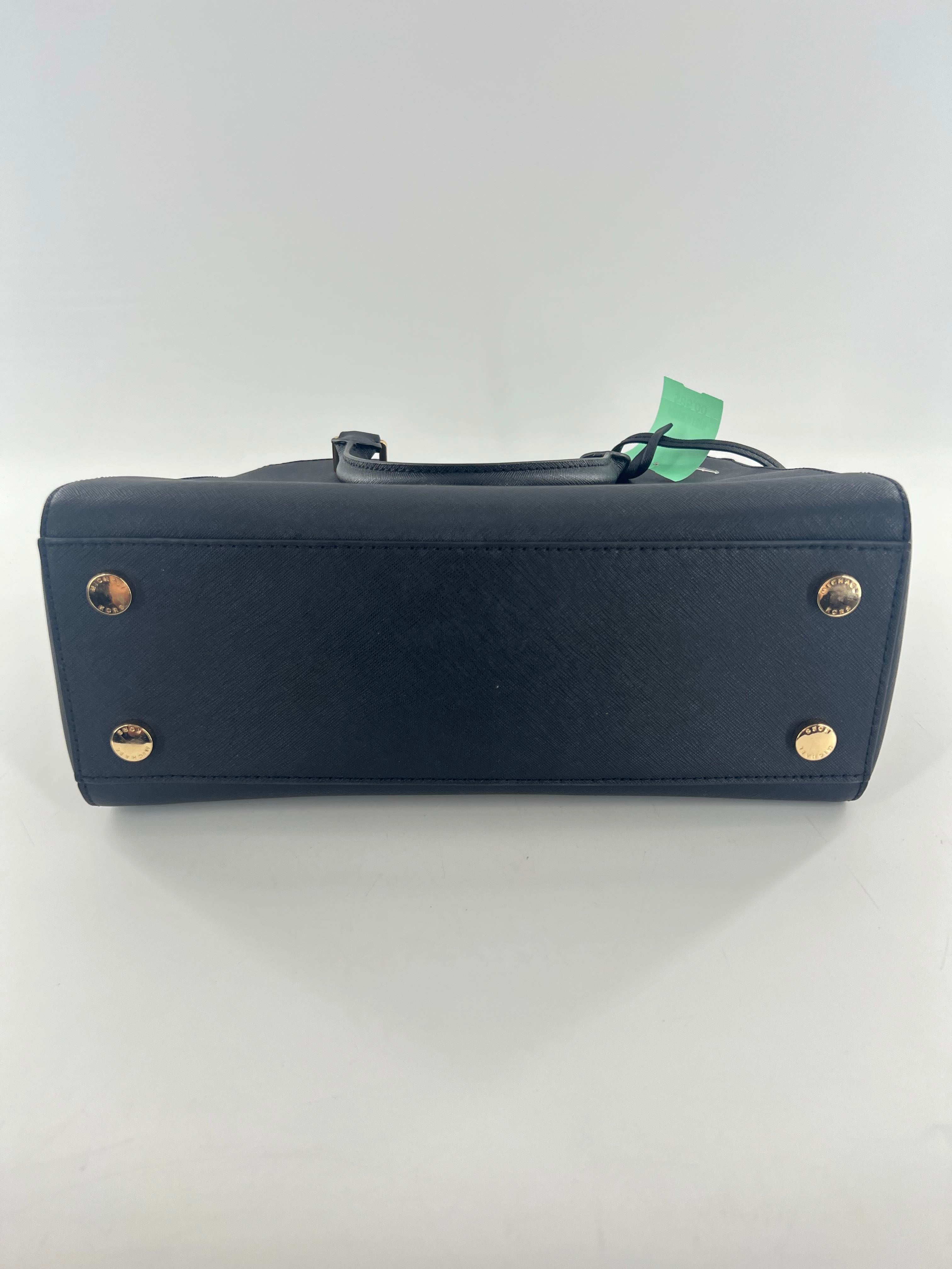 dual handle saffiano satchel