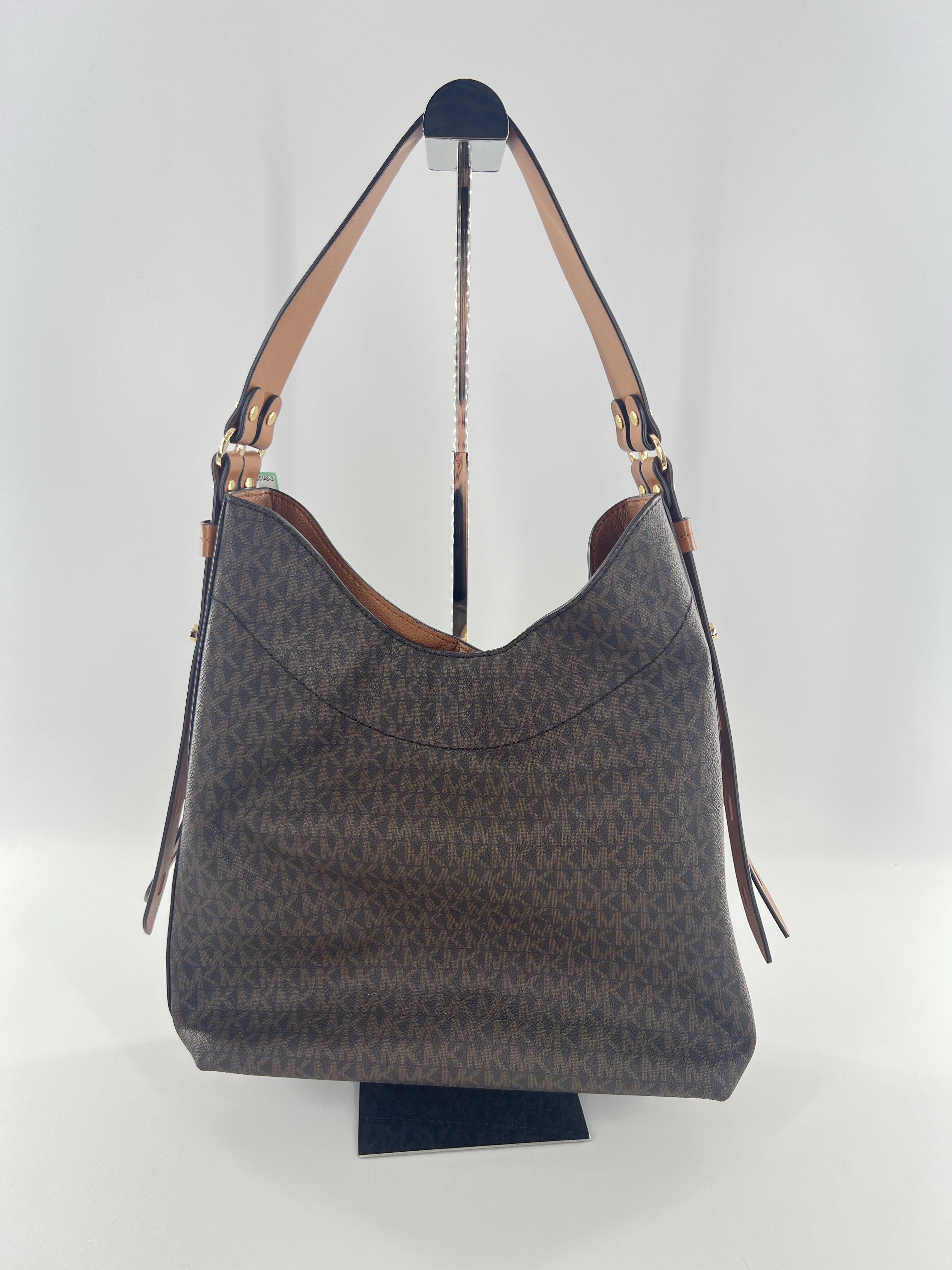 monogram hobo shoulder bag