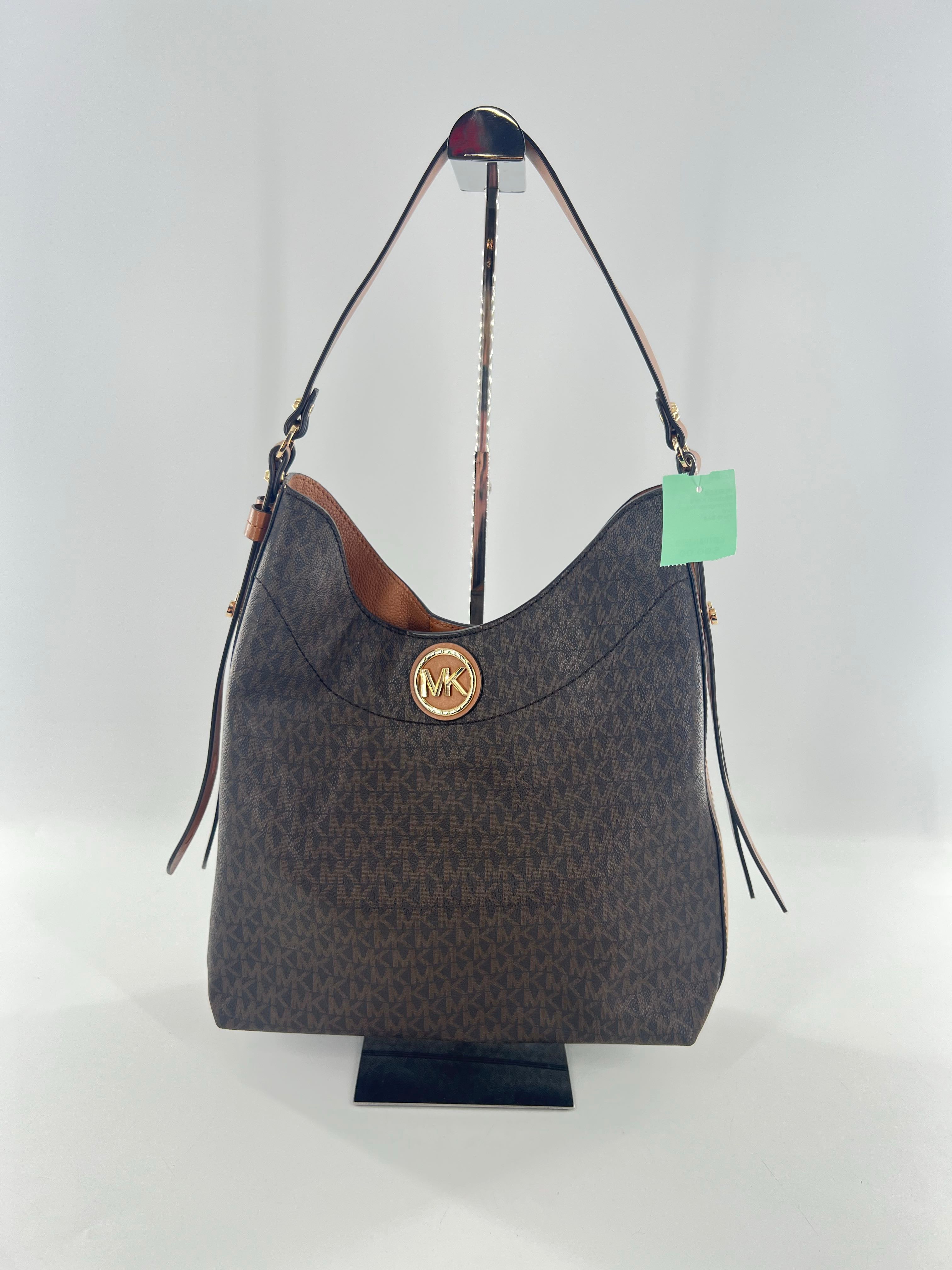 monogram hobo shoulder bag