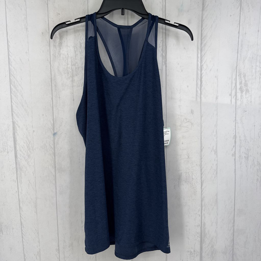 L marled criss-cross tank
