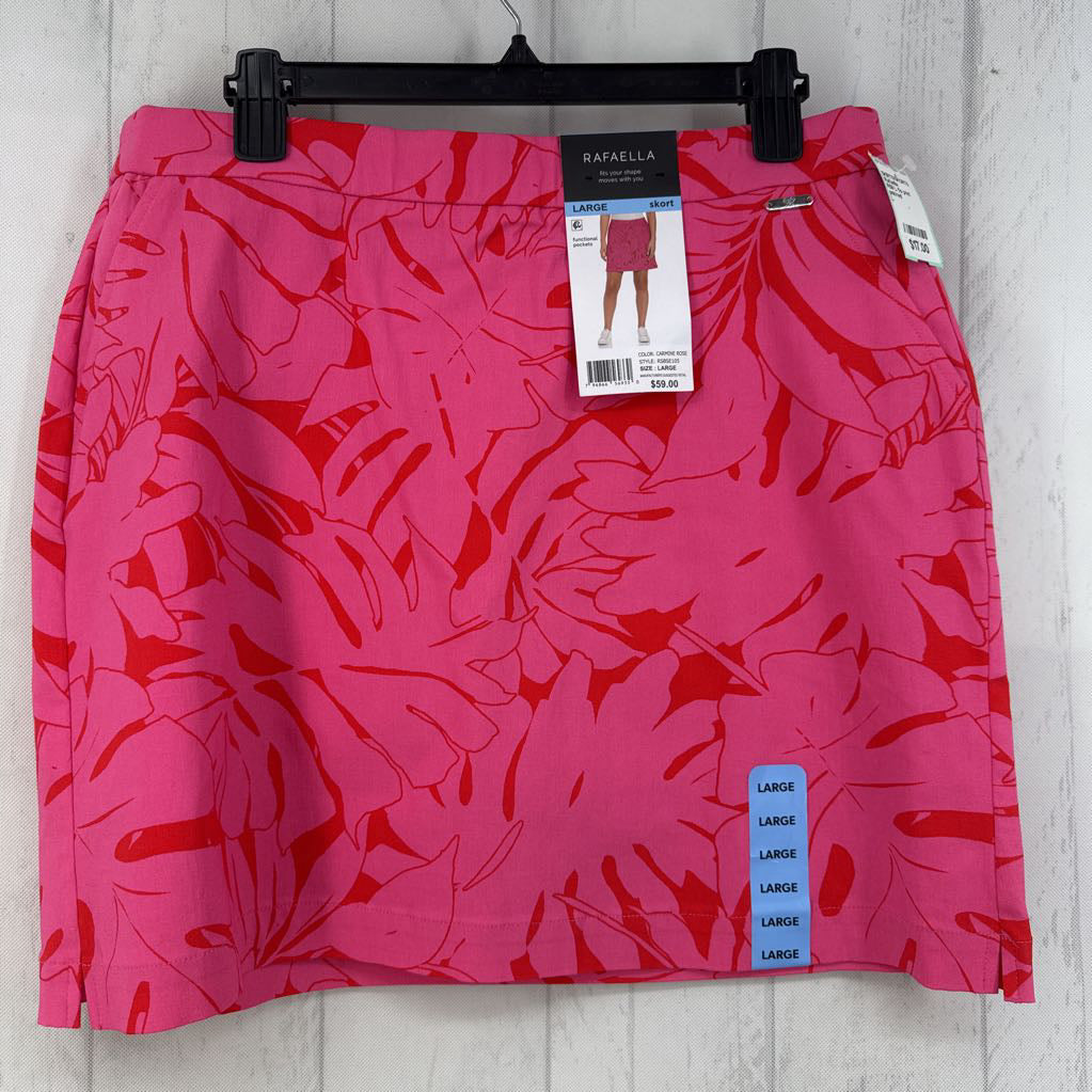 R59 L flo print skort