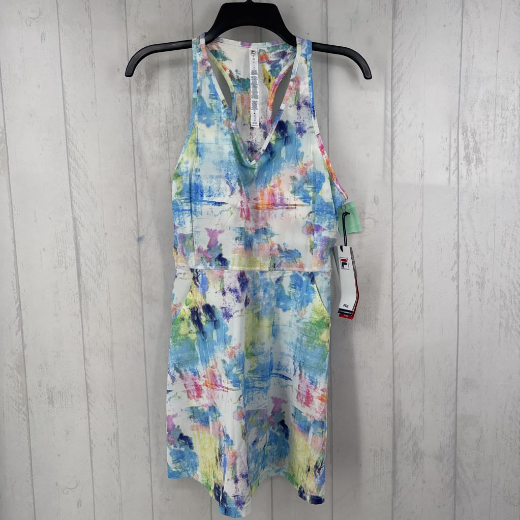 R85 M tie-dye tennis dress
