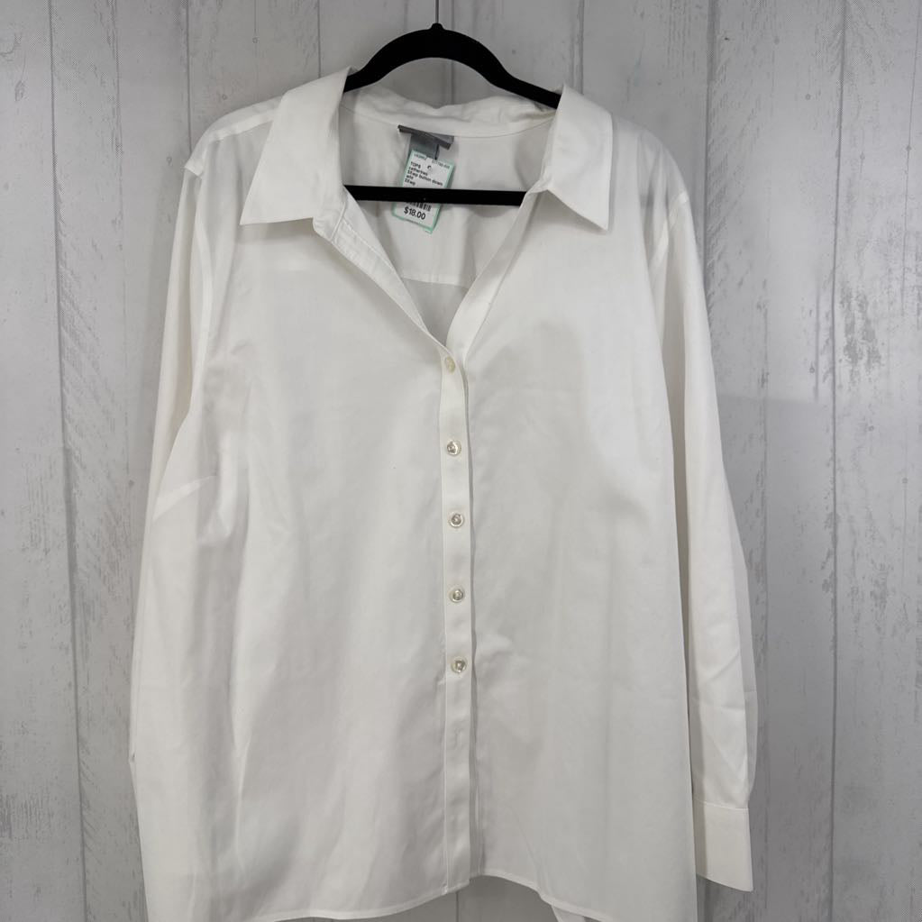 3Xwp button down l/s top