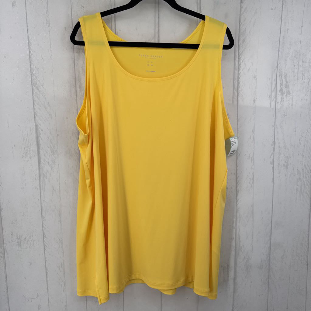 3X scoop neck basic tank