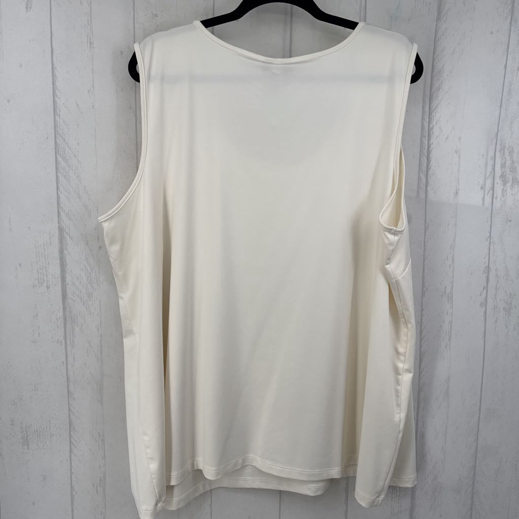 3X scoop neck basic tank