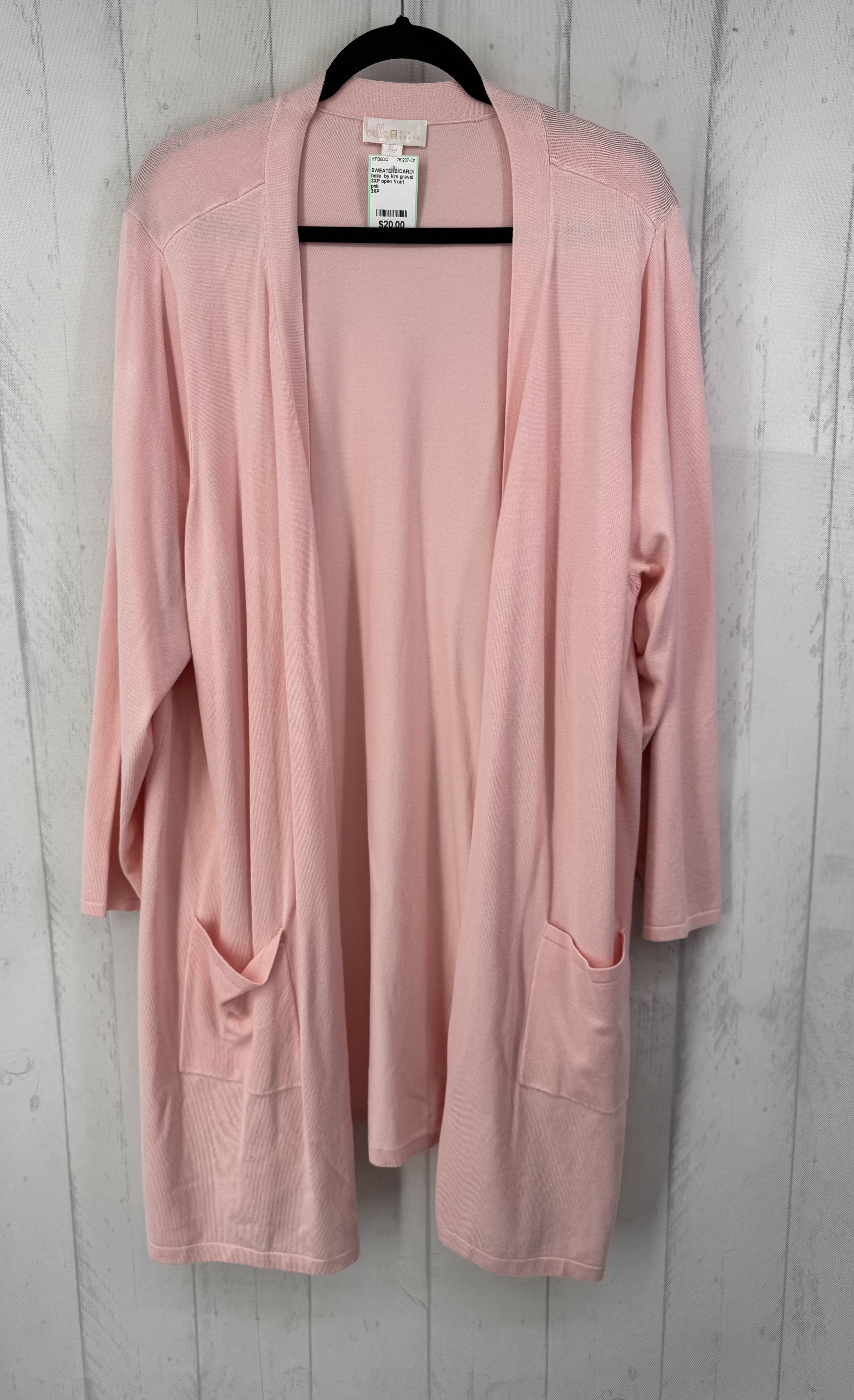 3XP open front cardi