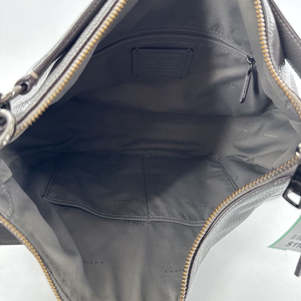 pebbled leather hobo bag
