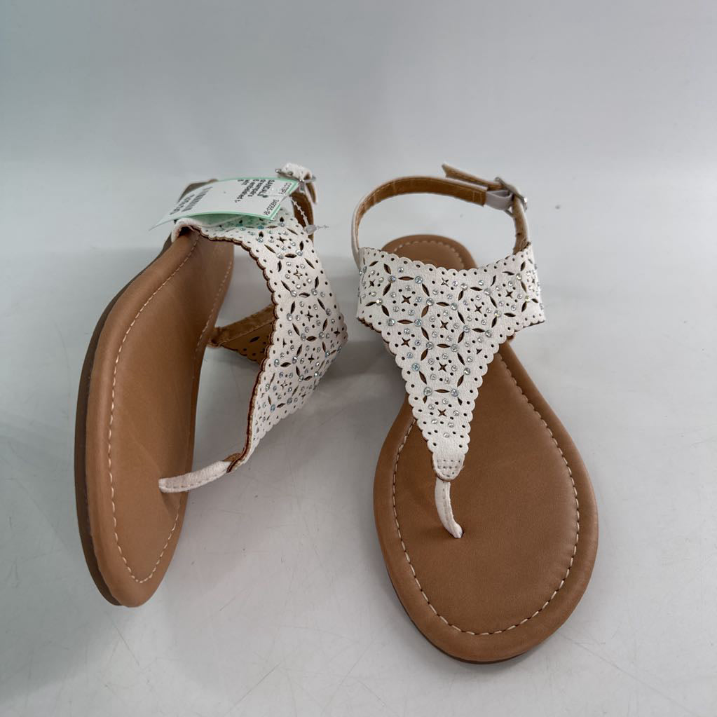 5 embelished t-strap sandal