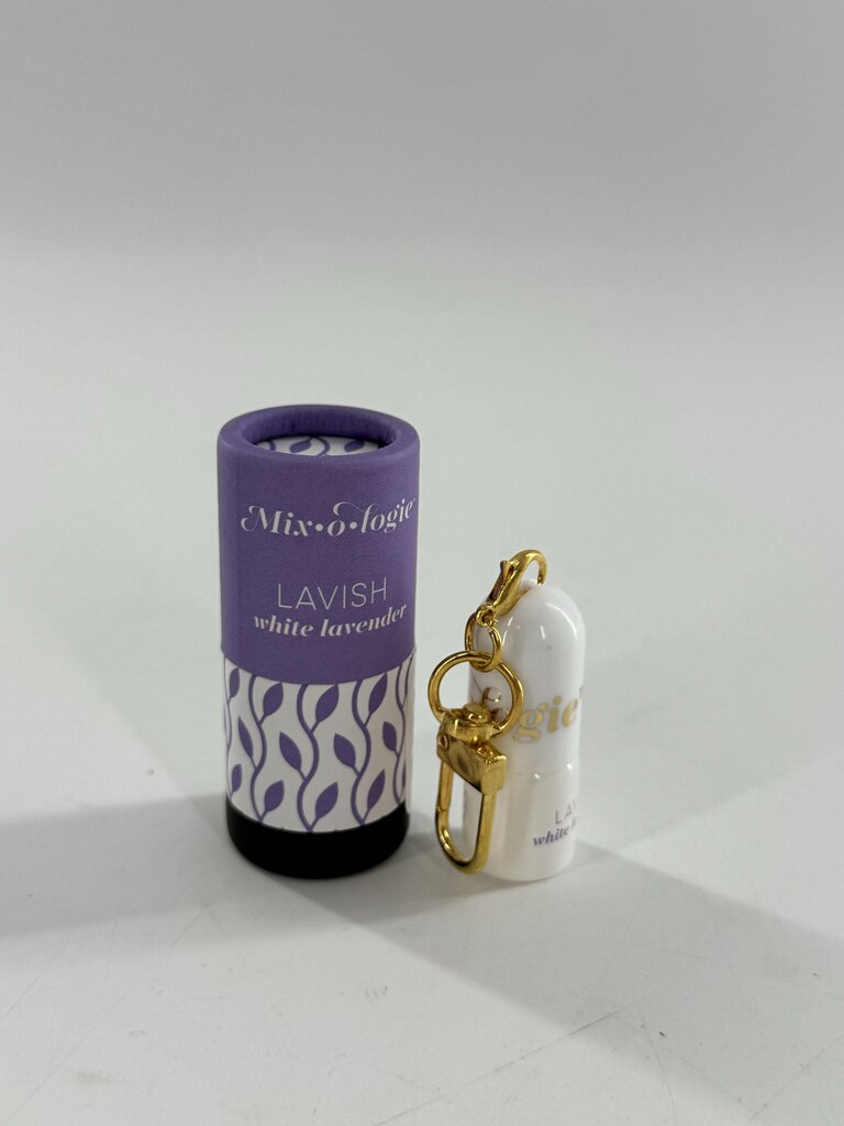 keychain roll-on perfume oil-white lavender