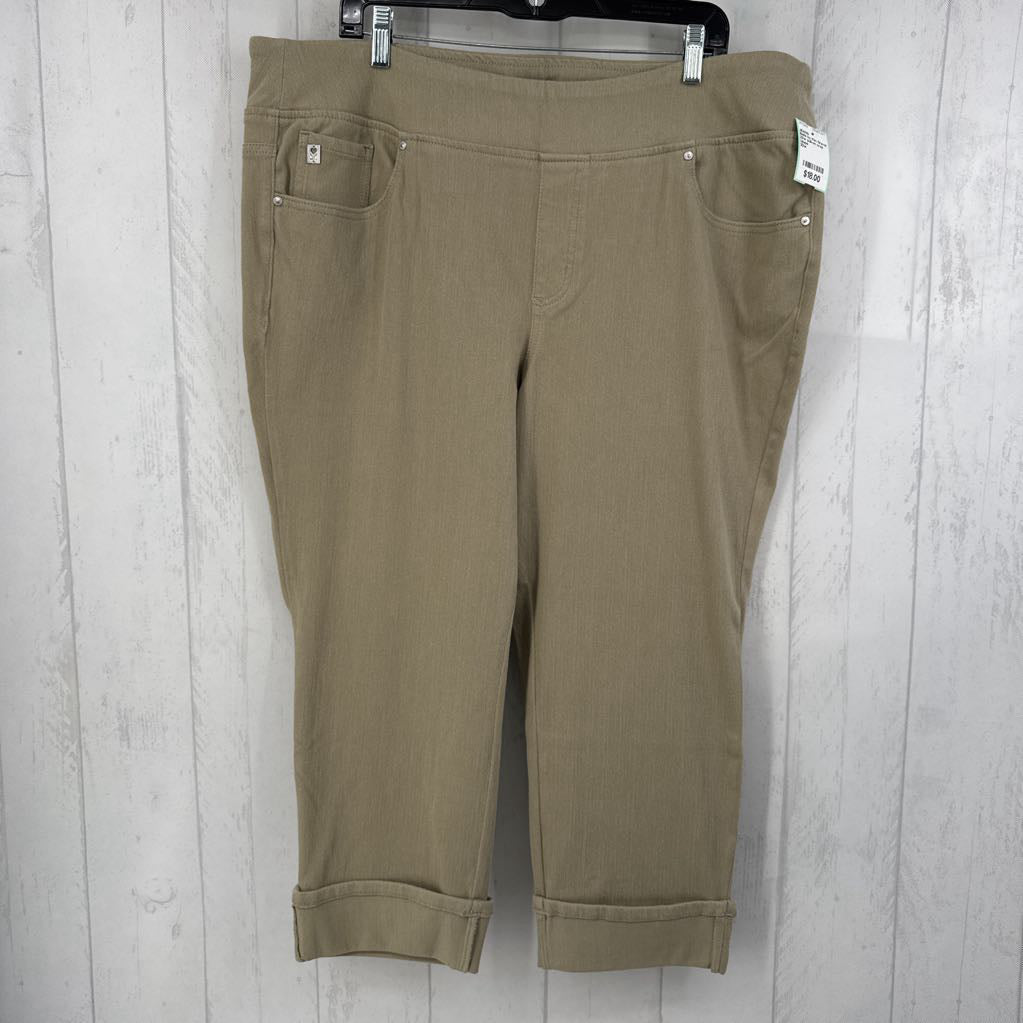 22w pull-on crop jean