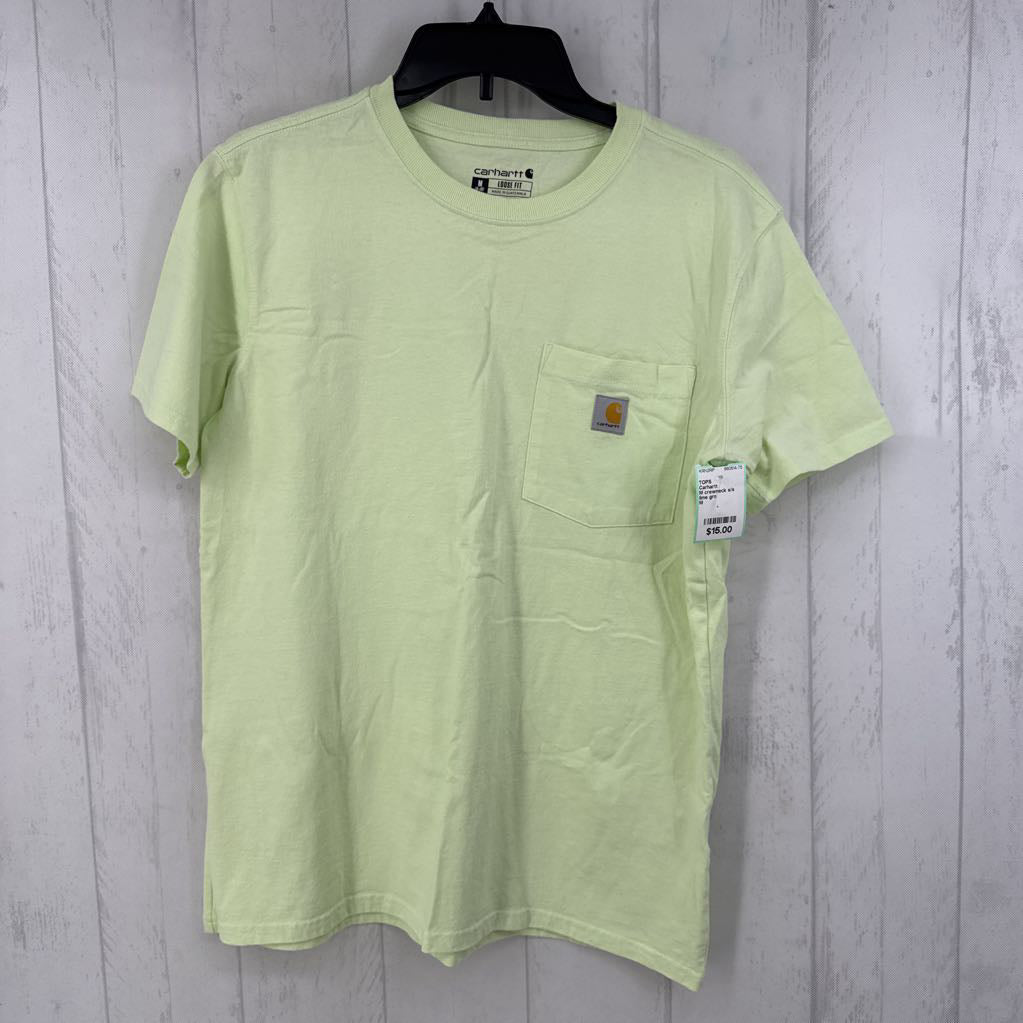 M crewneck s/s pocket tee