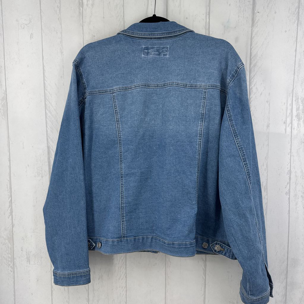 2X denim jacket