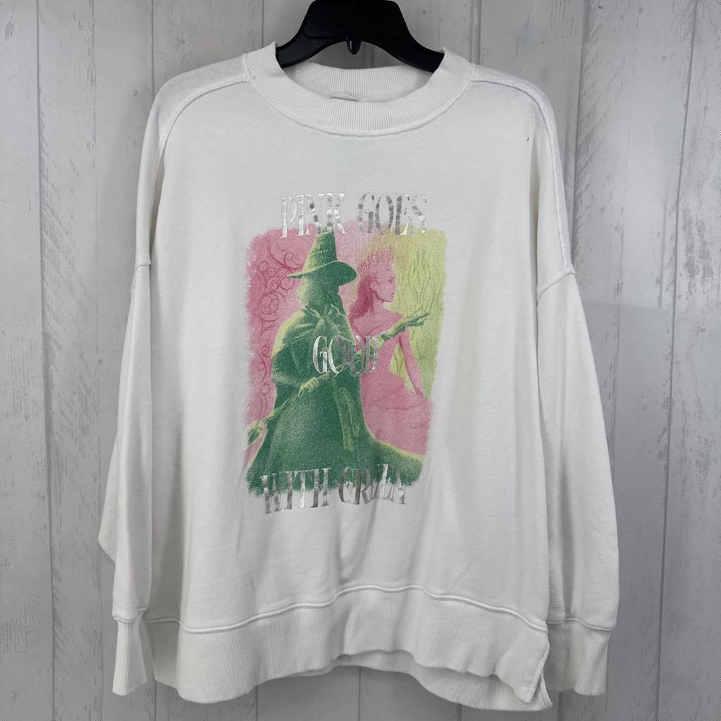 S crewneck sweatshirt-wicked