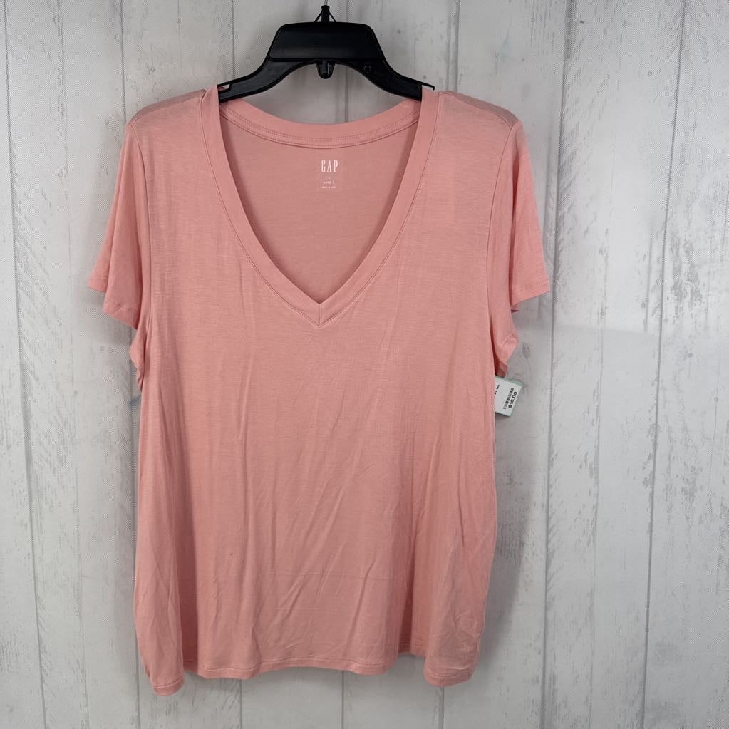 L v-neck s/s tee