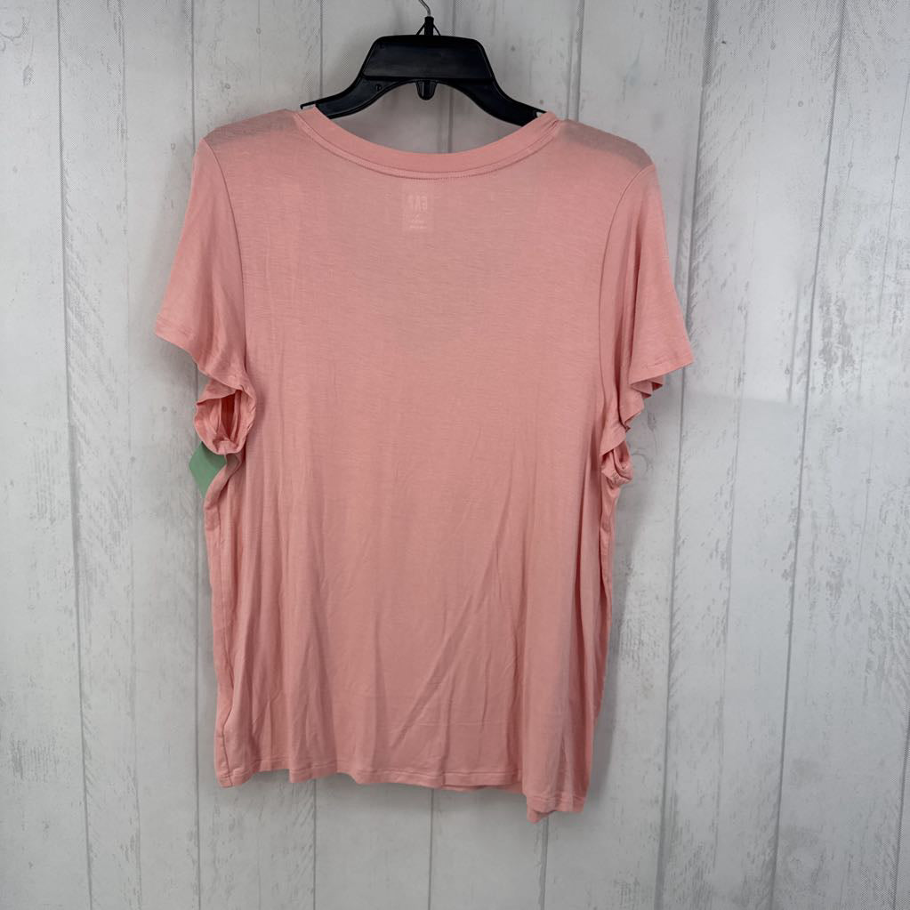 L v-neck s/s tee