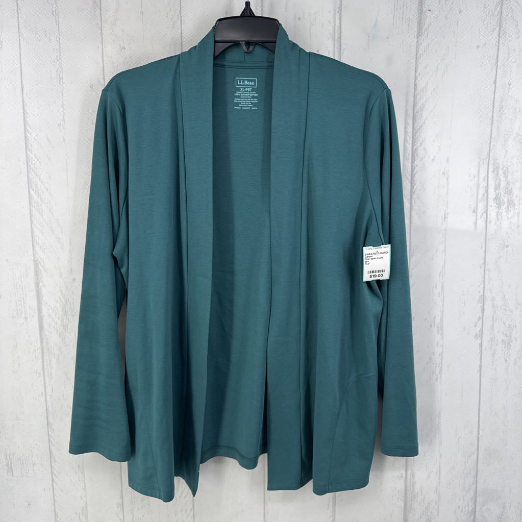 XLp open front lightweight cardi