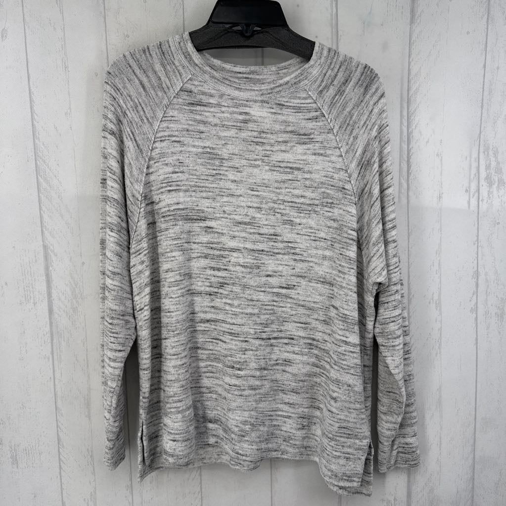 XS marled l/s top