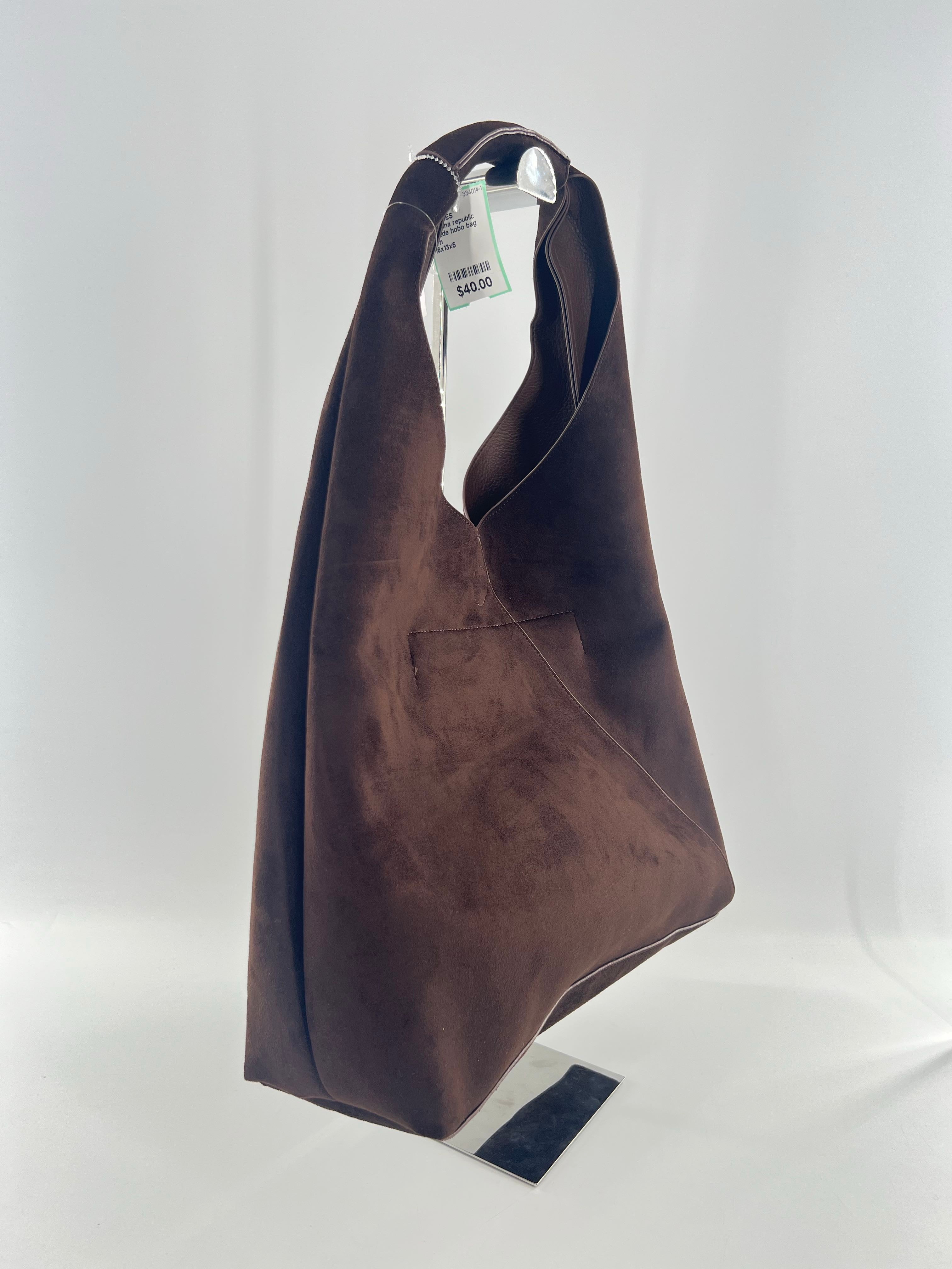 suede hobo bag