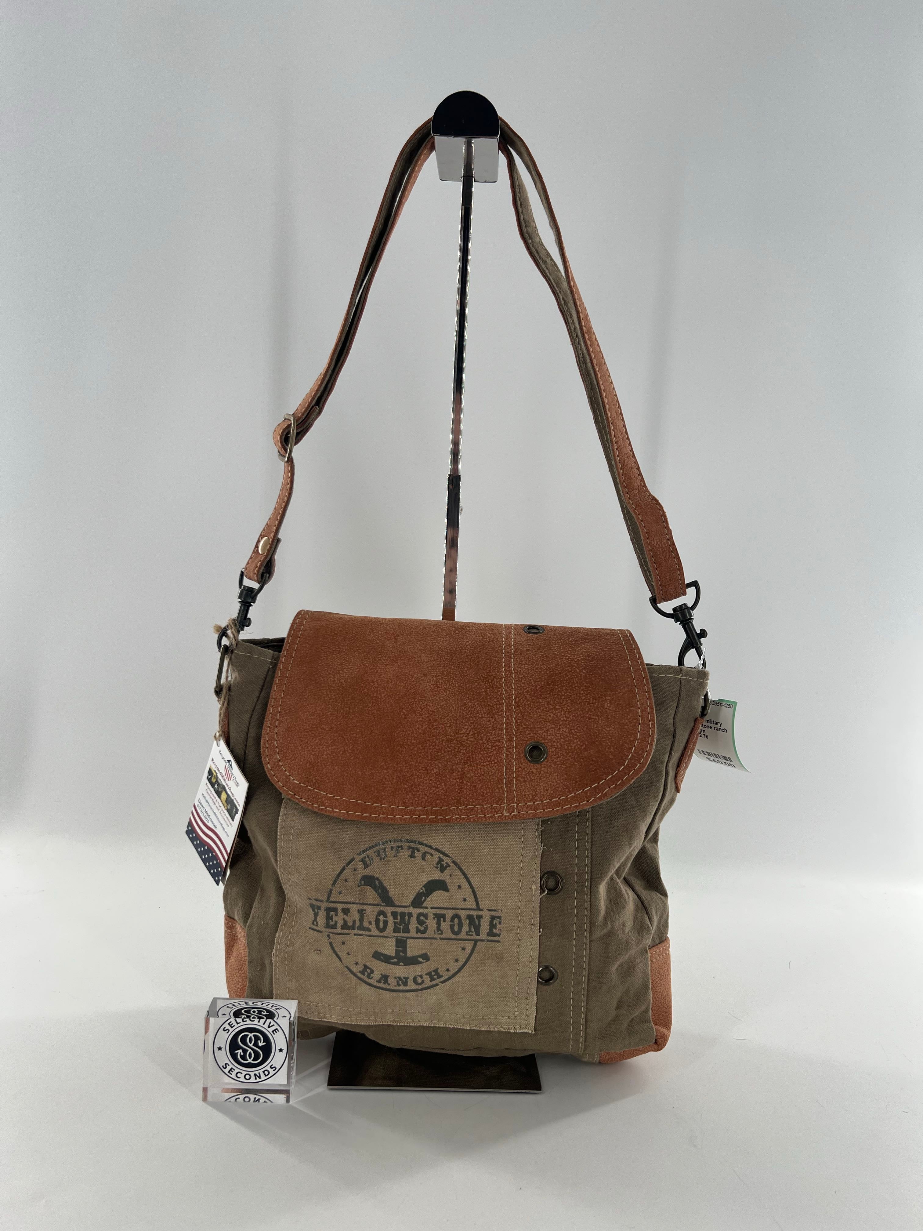 yellowstone ranch branded crossbody