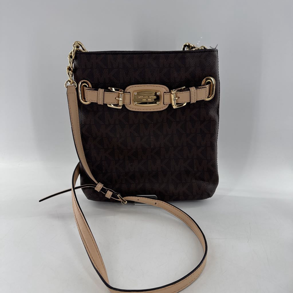monogram chain strap crossbody