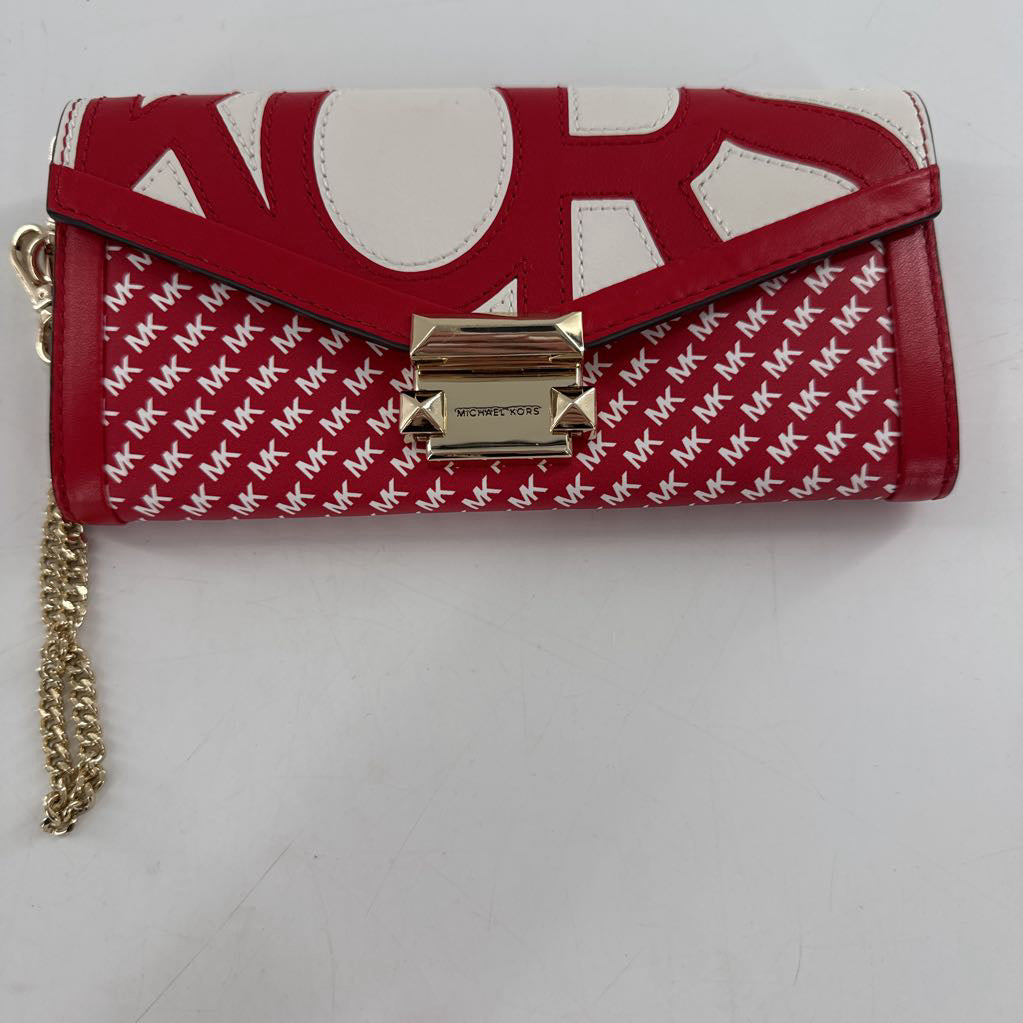 monogram bi-fold wallet/wristlet